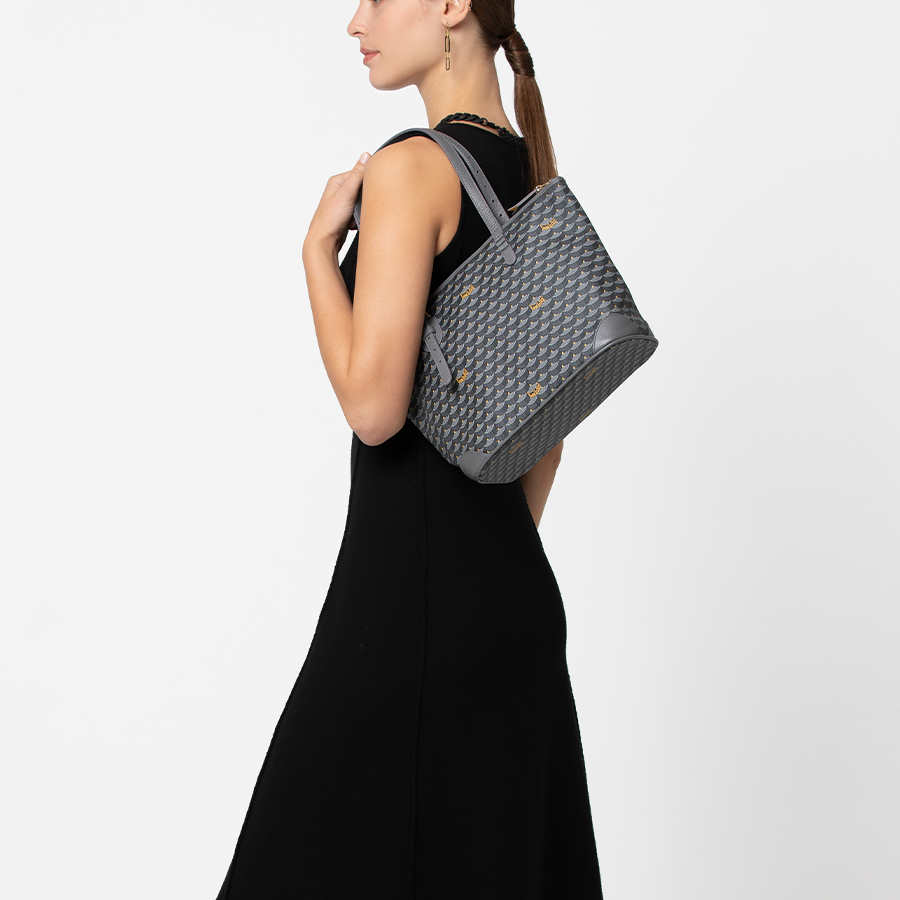 Daily Battle 27 Zip Tote - Steel Grey