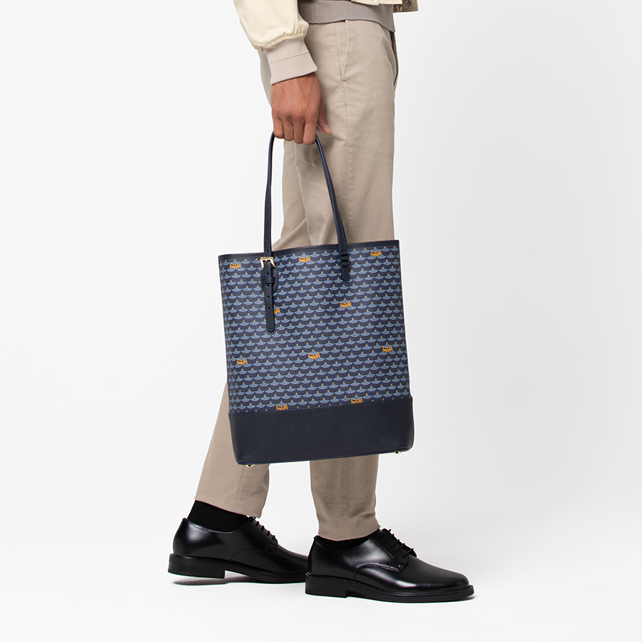 Daily Battle 30 Vertical Tote - Paris Blue