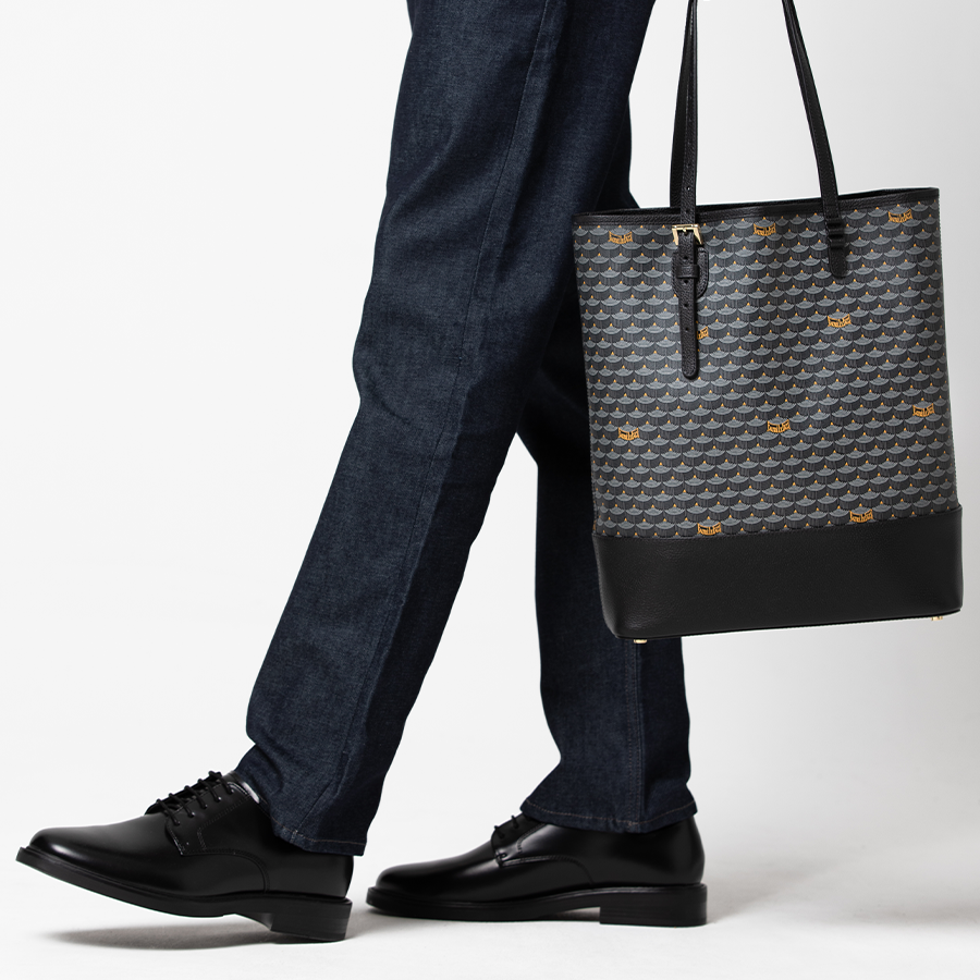 Daily Battle 30 Vertical Tote - Powder Black