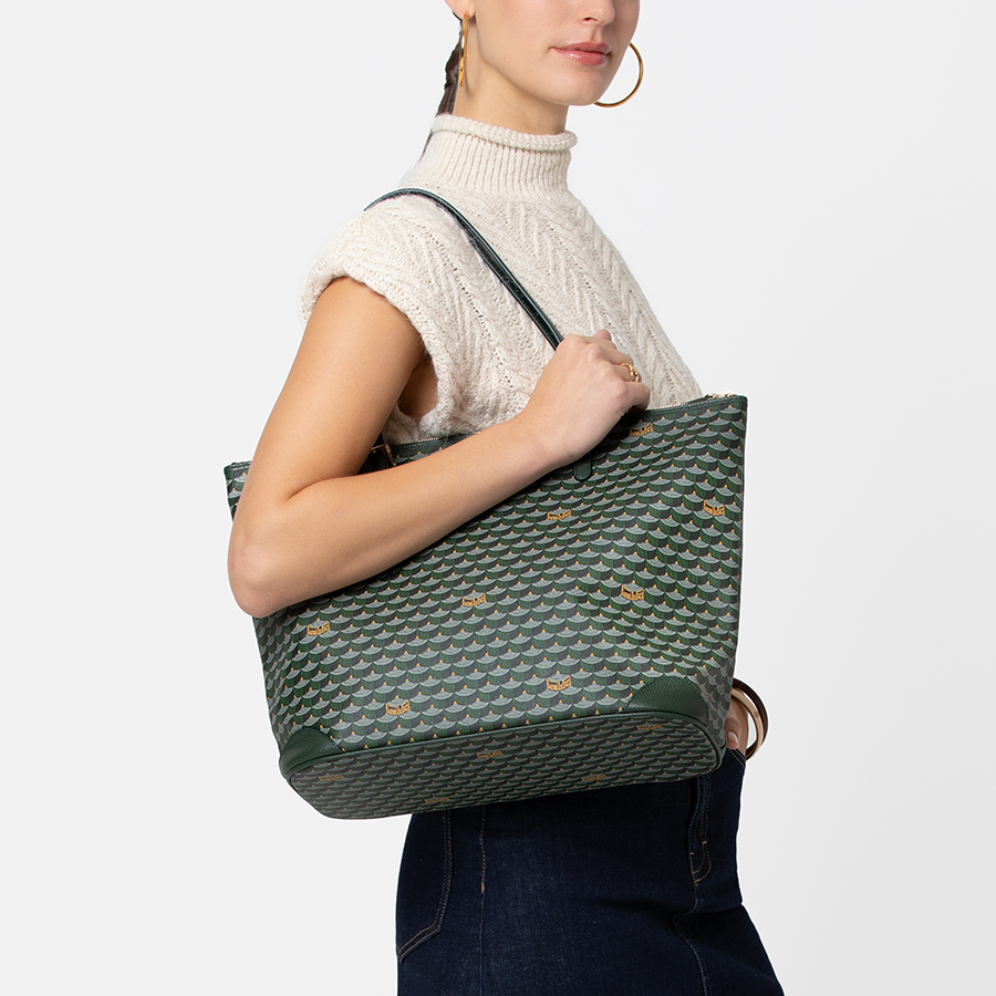 Daily Battle 35 Zip Tote - Empire Green