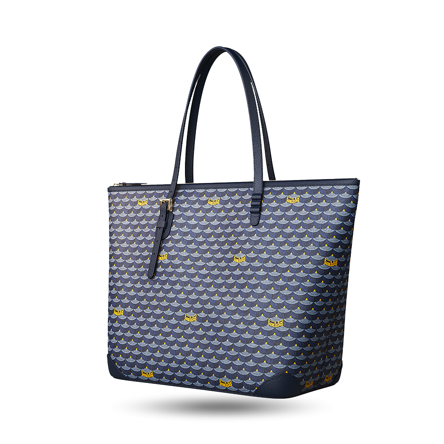Daily Battle 35 Zip Tote - Paris Blue