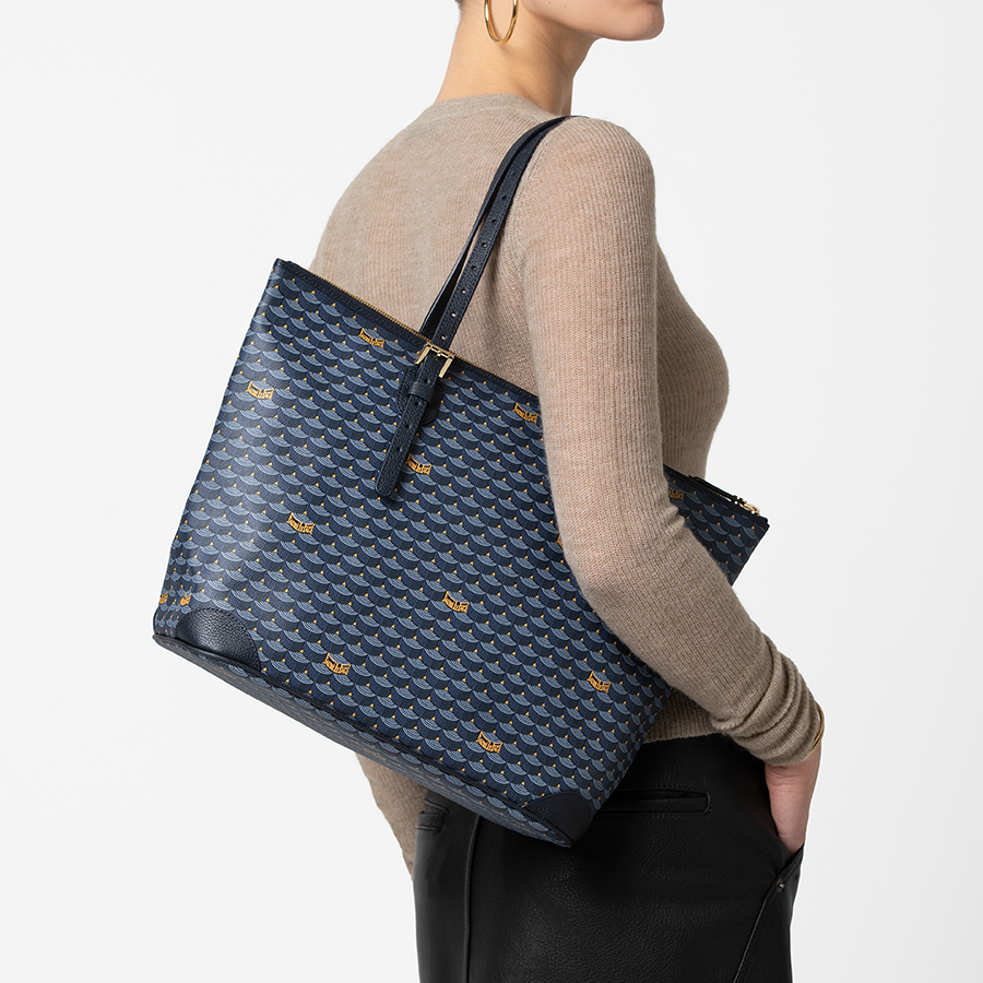 Daily Battle 35 Zip Tote - Paris Blue