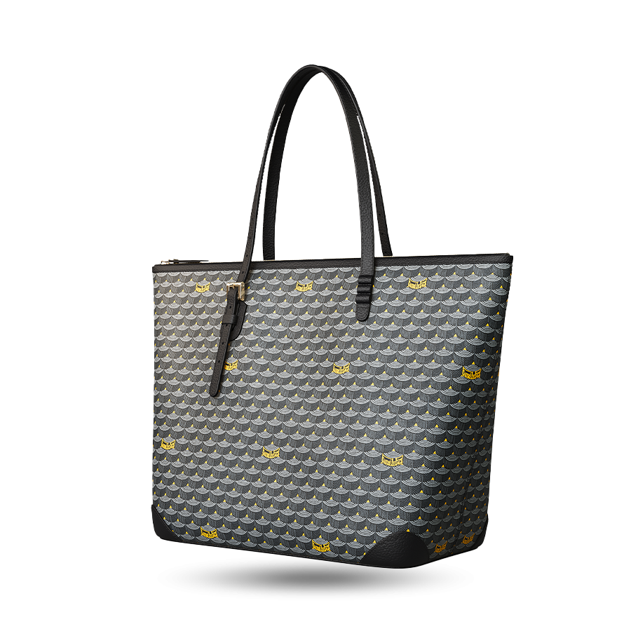 Daily Battle 35 Zip Tote - Powder Black