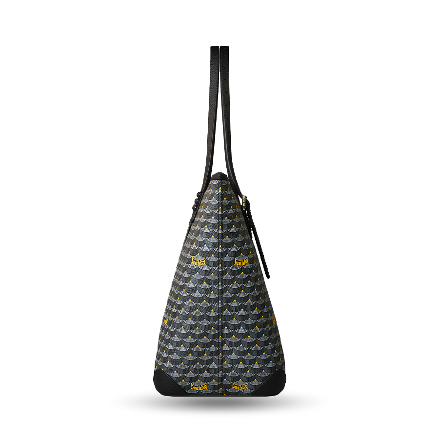 Daily Battle 35 Zip Tote - Powder Black