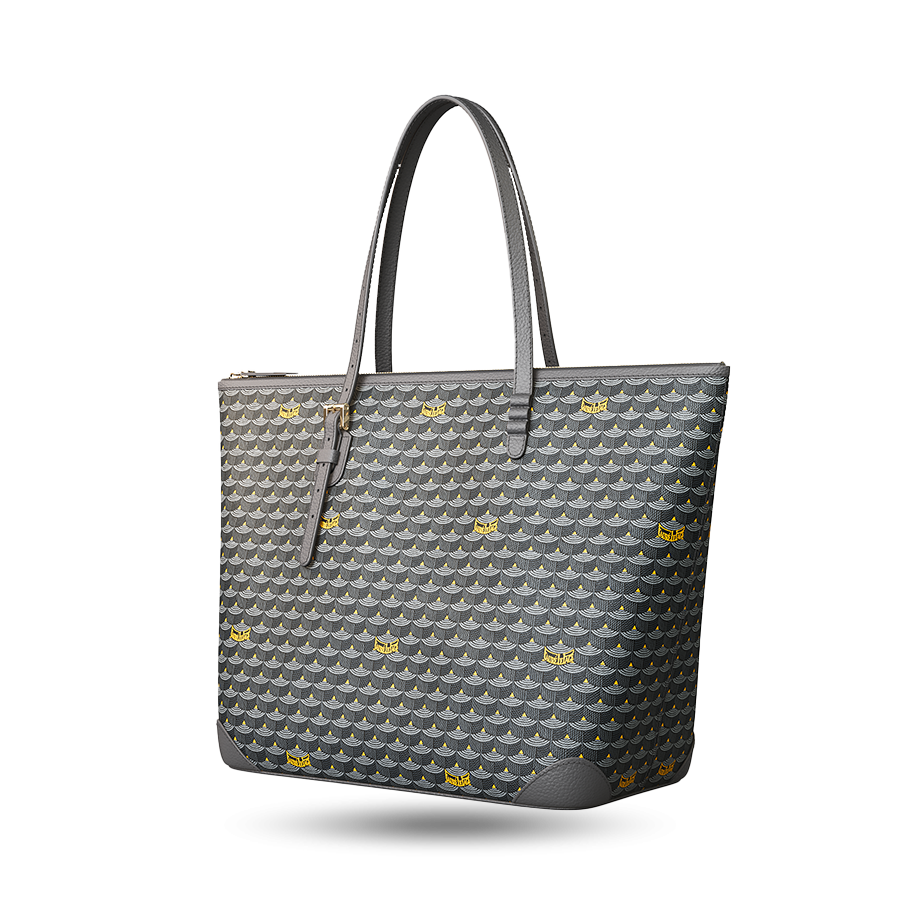 Daily Battle 35 Zip Tote - Steel Grey
