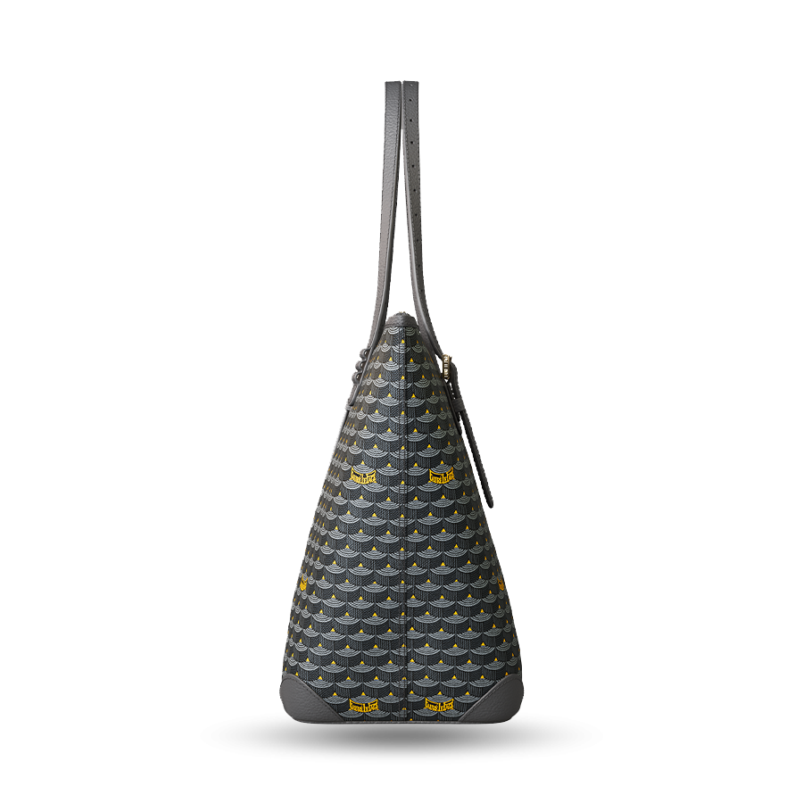 Daily Battle 35 Zip Tote - Steel Grey