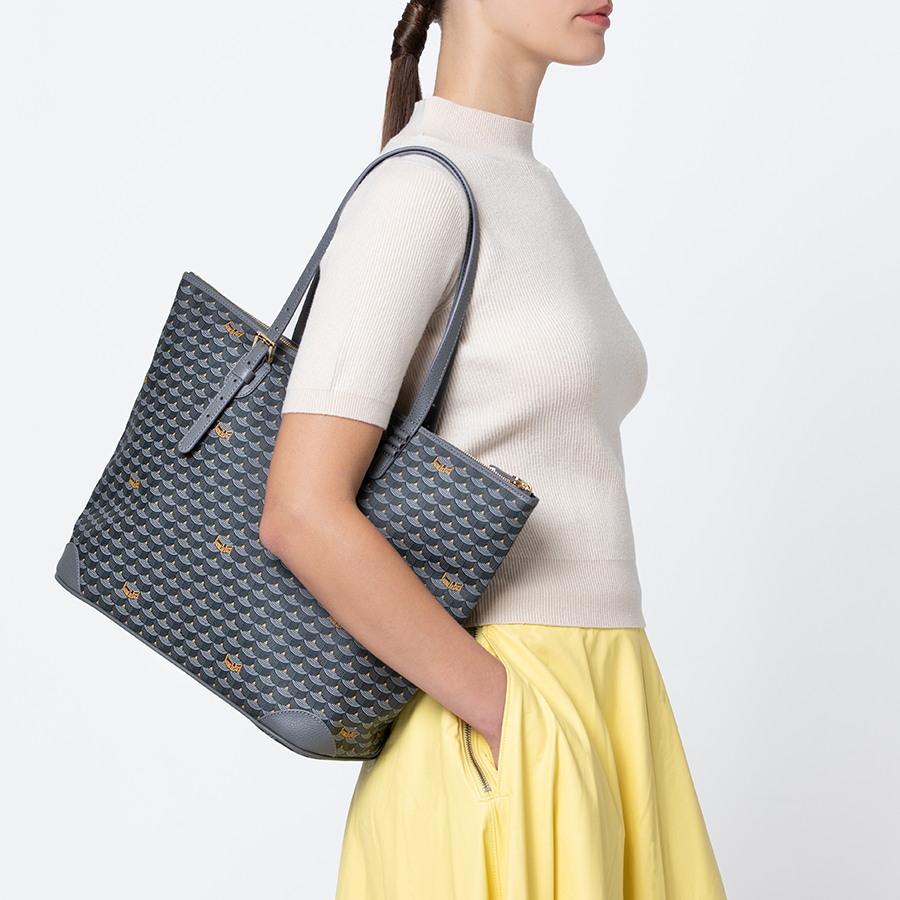 Daily Battle 35 Zip Tote - Steel Grey