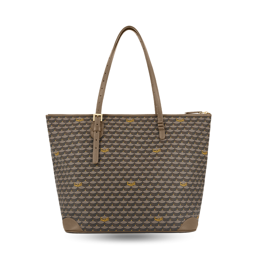 Daily Battle 35 Zip Tote - Walnut Brown