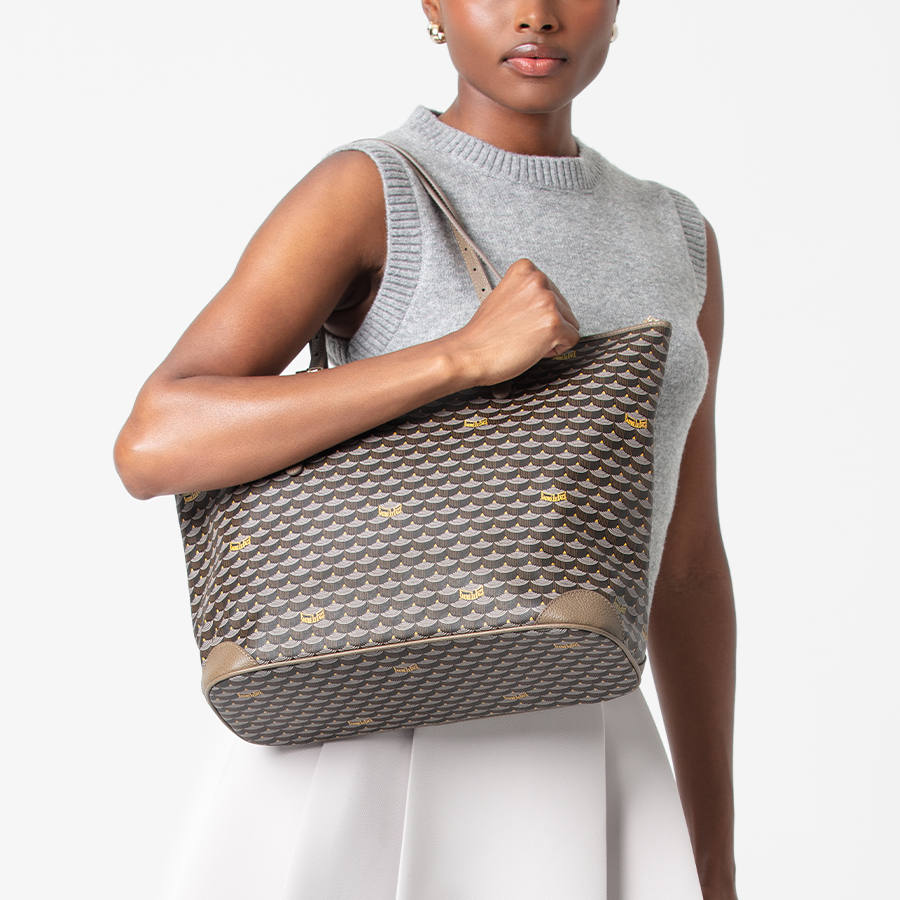 Daily Battle 35 Zip Tote - Walnut Brown