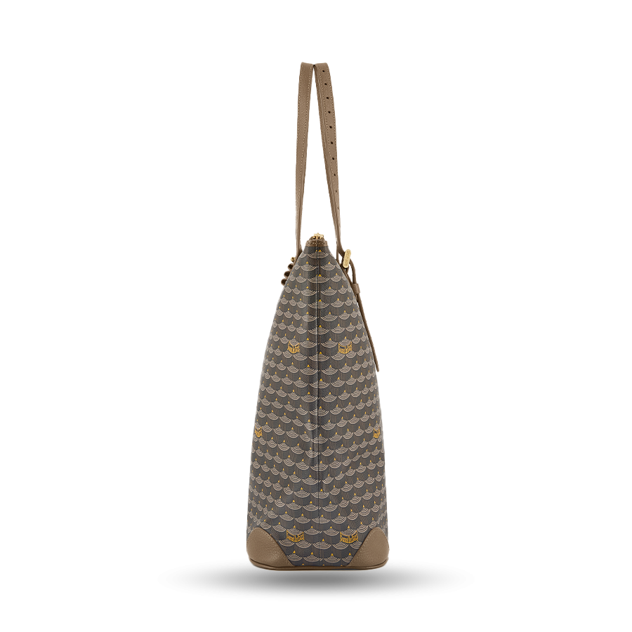Daily Battle 35 Zip Tote - Walnut Brown