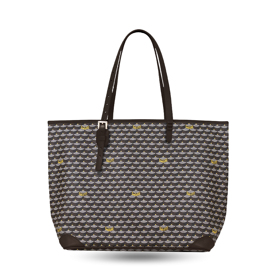 Daily Battle 37 Tote - Dark Brown