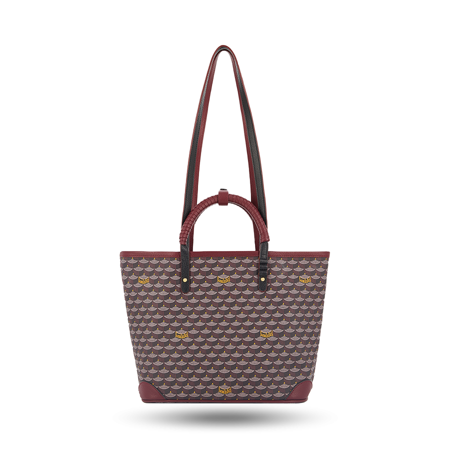 Double Battle 27 Tote - Velvet Red
