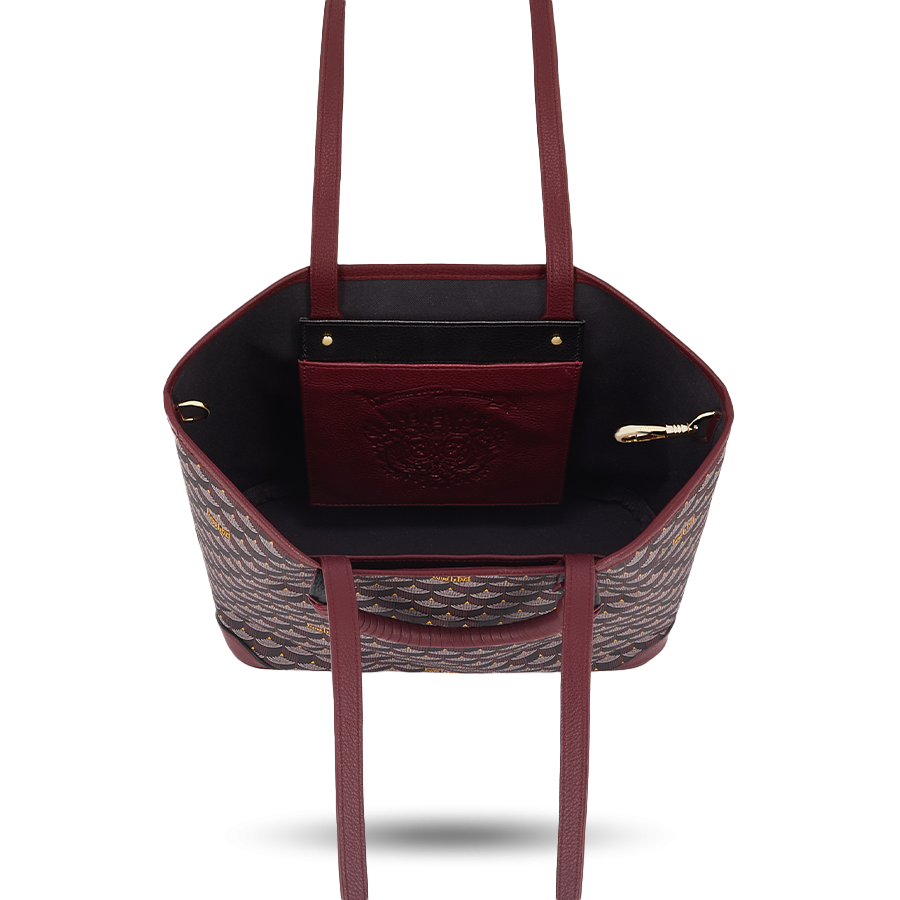 Double Battle 27 Tote - Velvet Red
