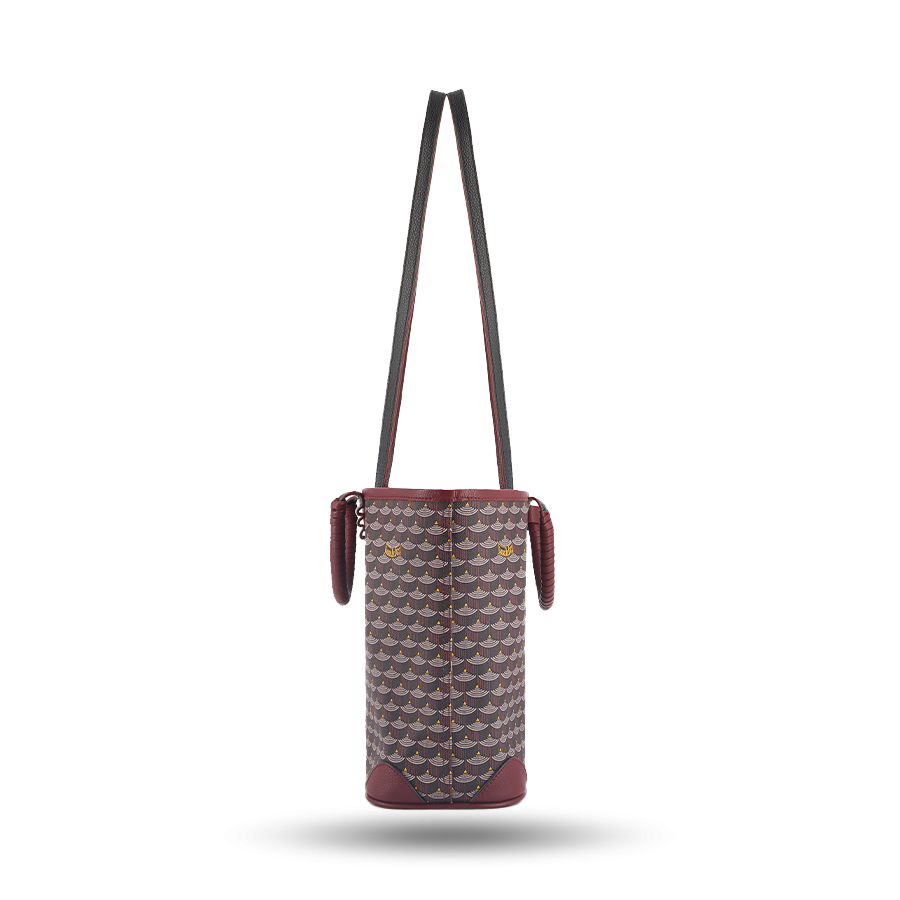 Double Battle 27 Tote - Velvet Red
