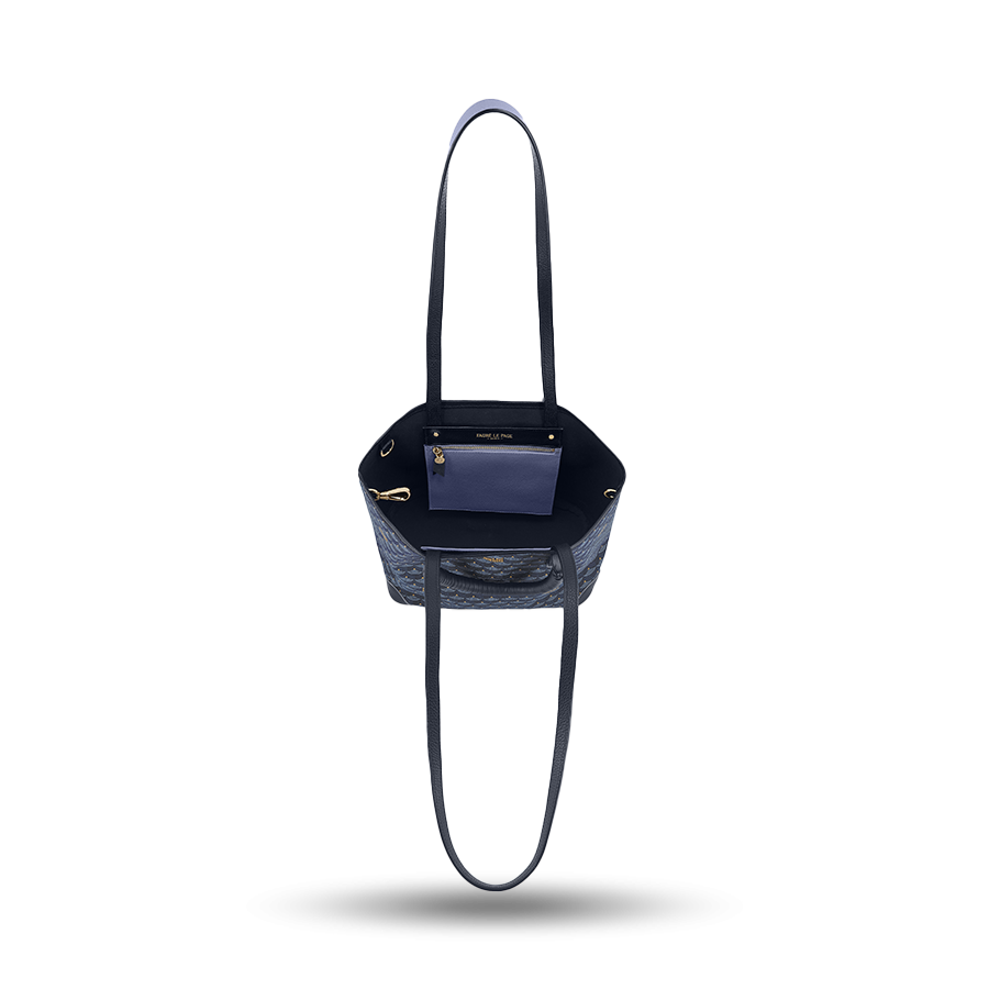 Double Battle 27 Tote - Paris Blue