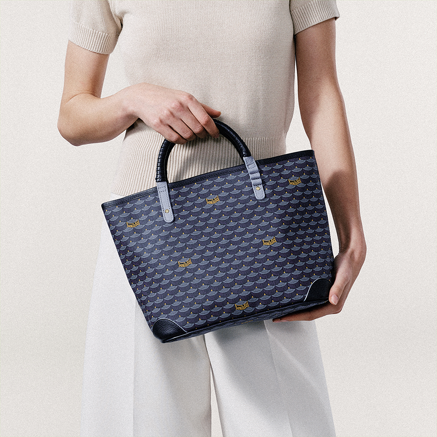 Double Battle 27 Tote - Paris Blue