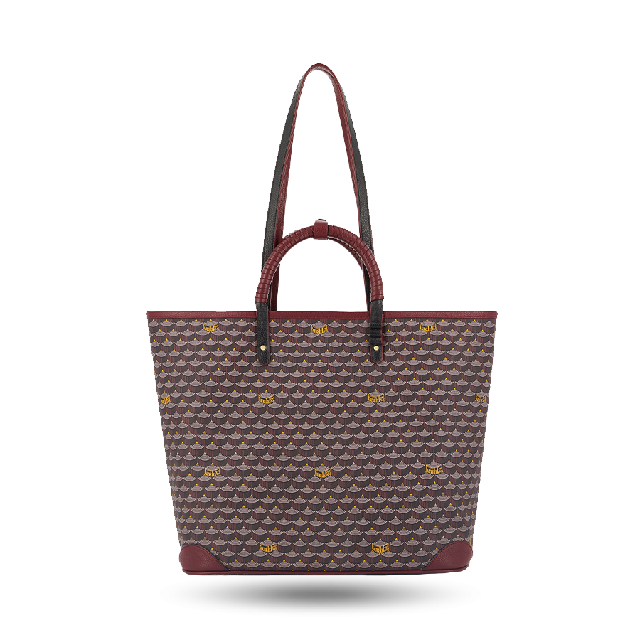 Double Battle 35 Tote - Velvet Red