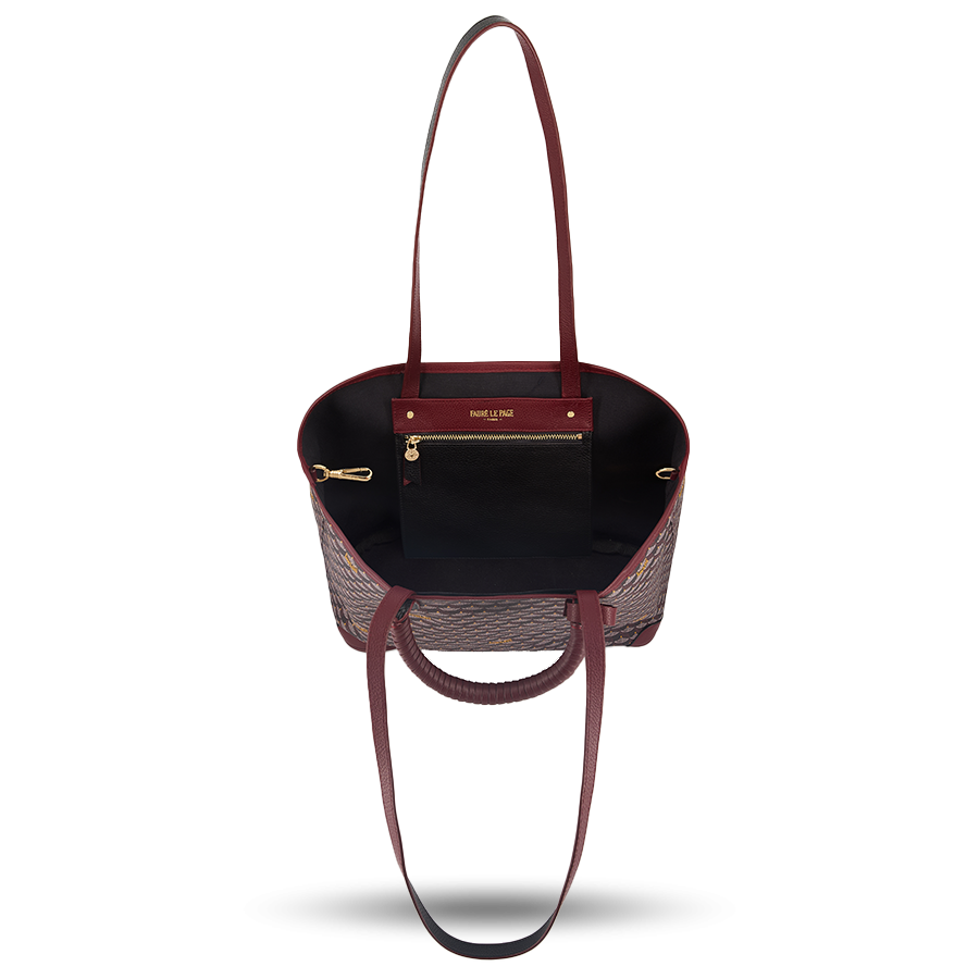 Double Battle 35 Tote - Velvet Red