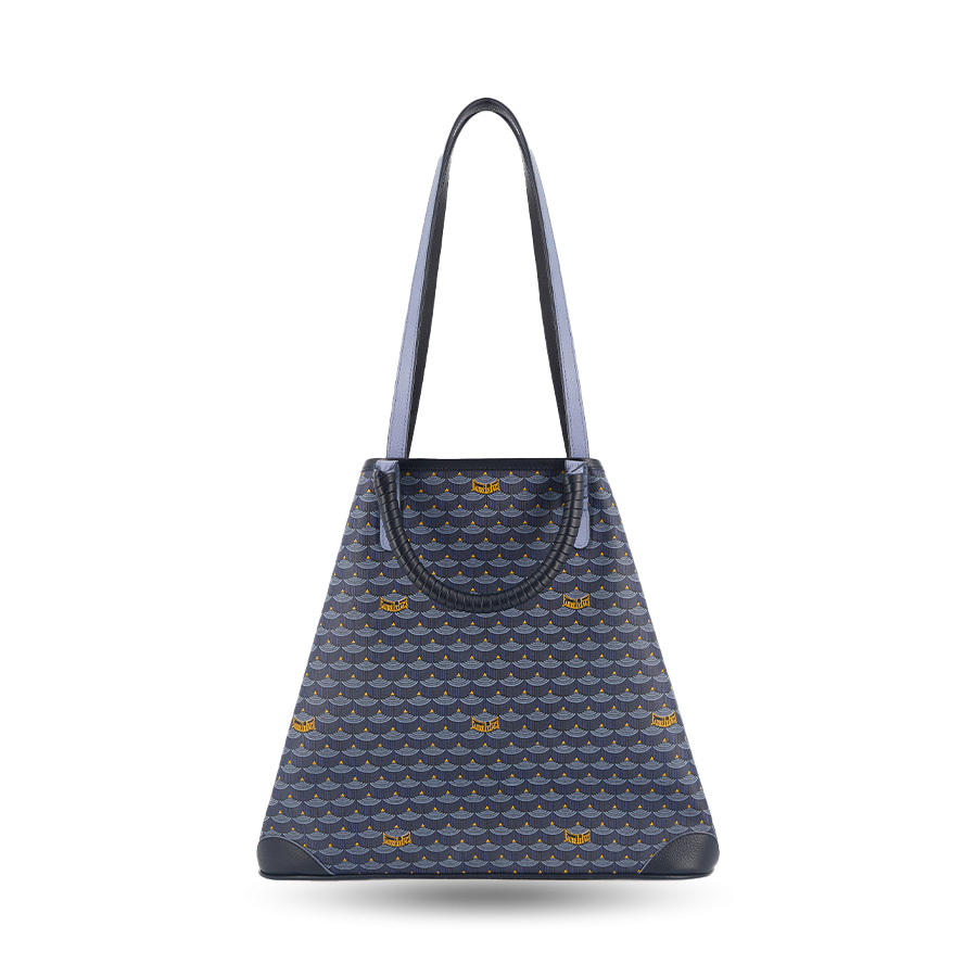 Double Battle 35 Tote - Paris Blue