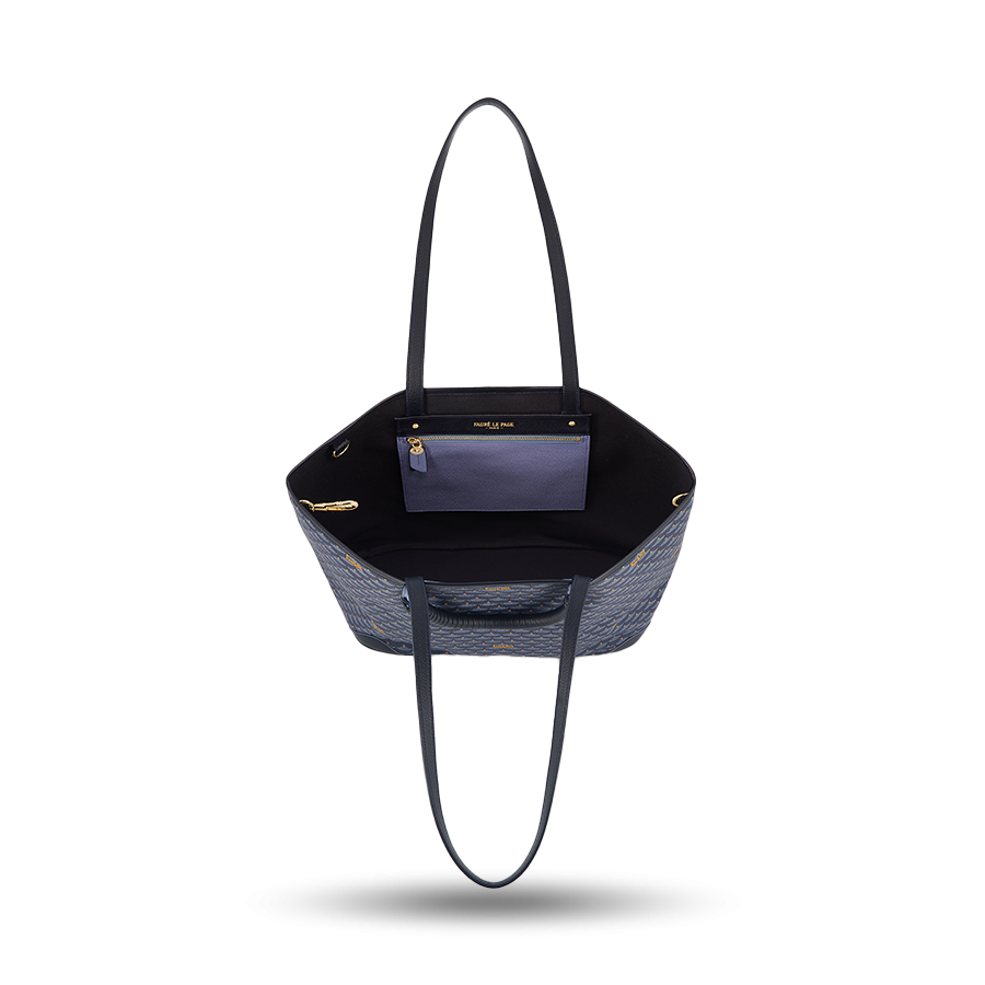 Double Battle 35 Tote - Paris Blue