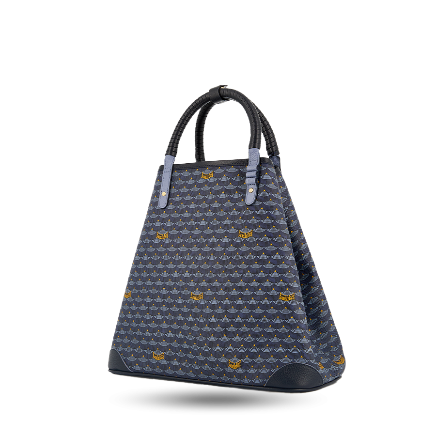 Double Battle 35 Tote - Paris Blue