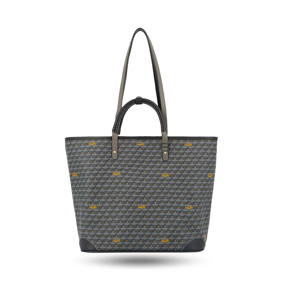 Double Battle 35 Tote - Powder Black
