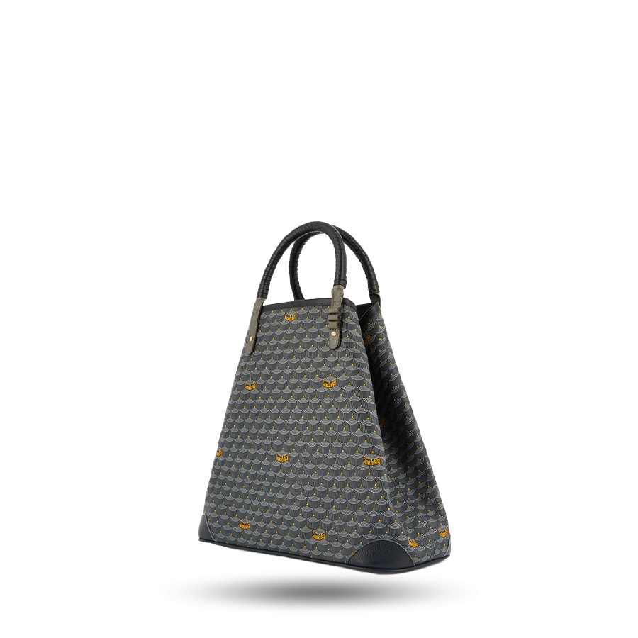 Double Battle 35 Tote - Powder Black