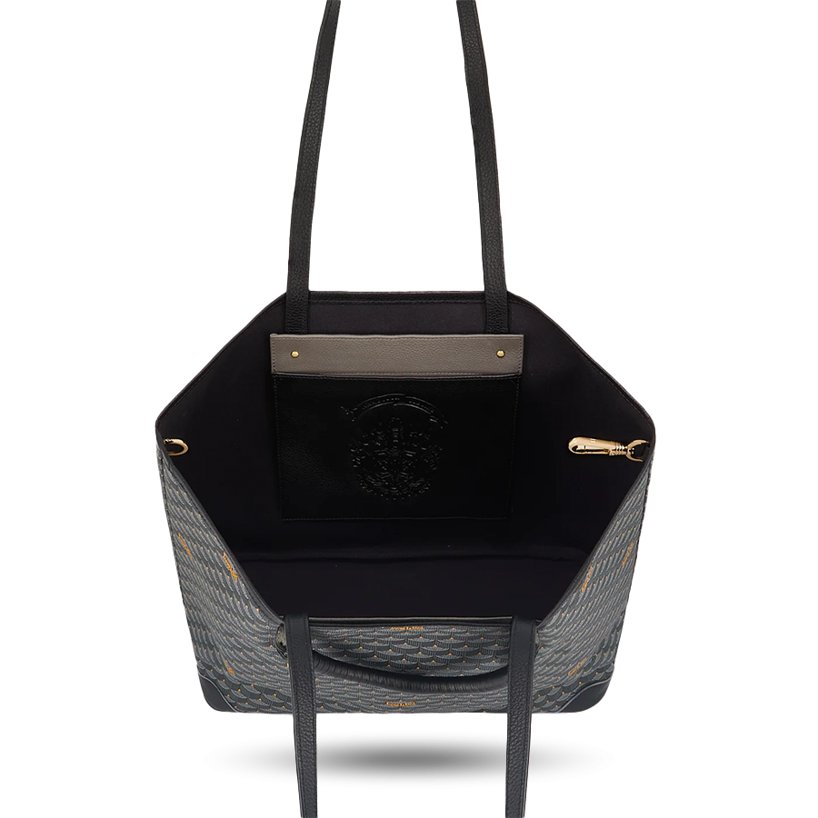 Double Battle 35 Tote - Powder Black