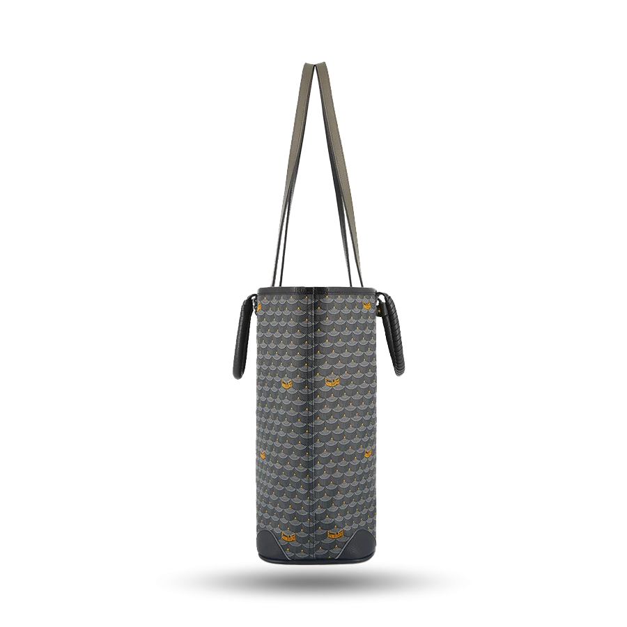 Double Battle 35 Tote - Powder Black