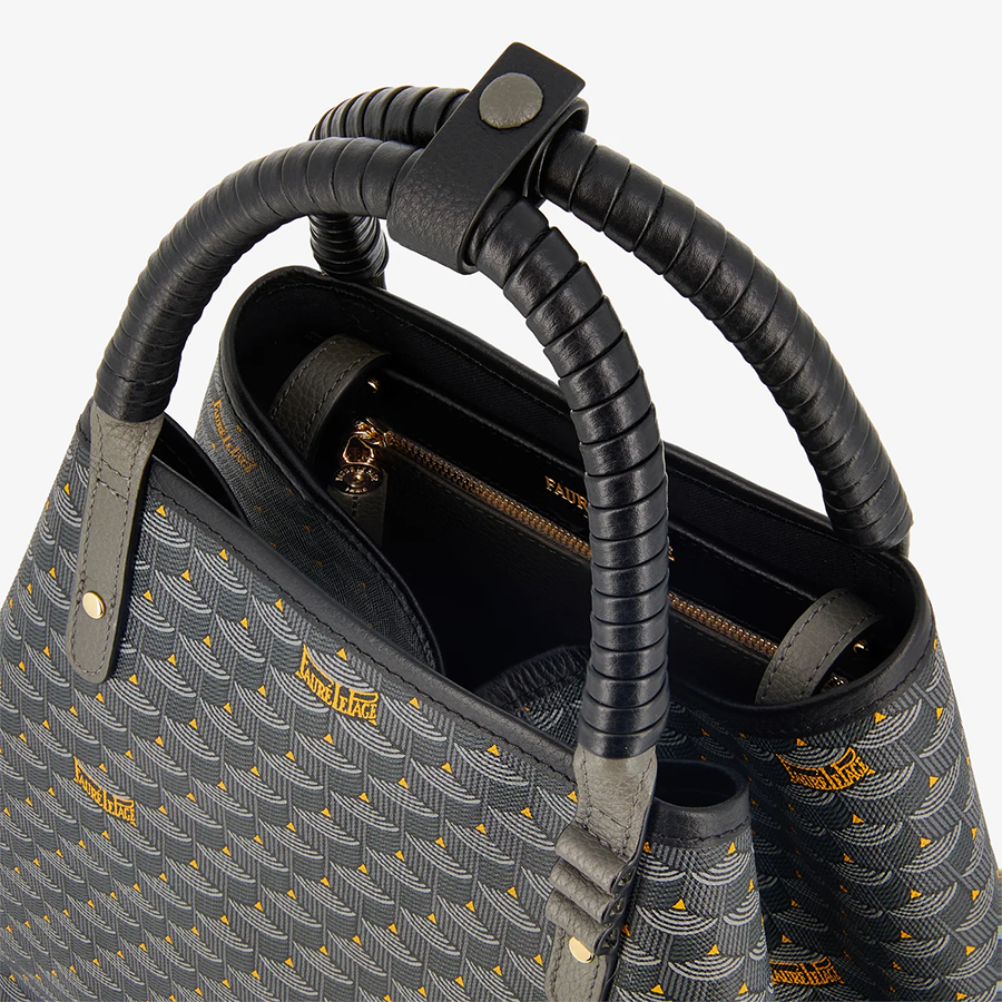 Double Battle 35 Tote - Powder Black