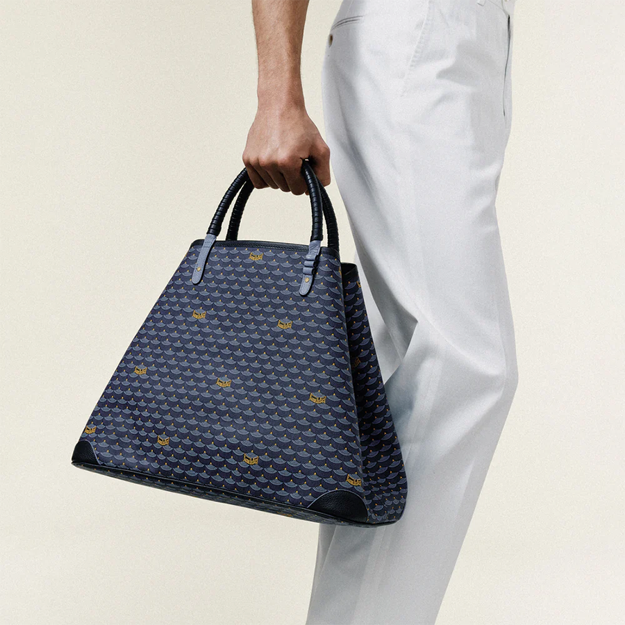 Double Battle 41 Tote - Paris Blue