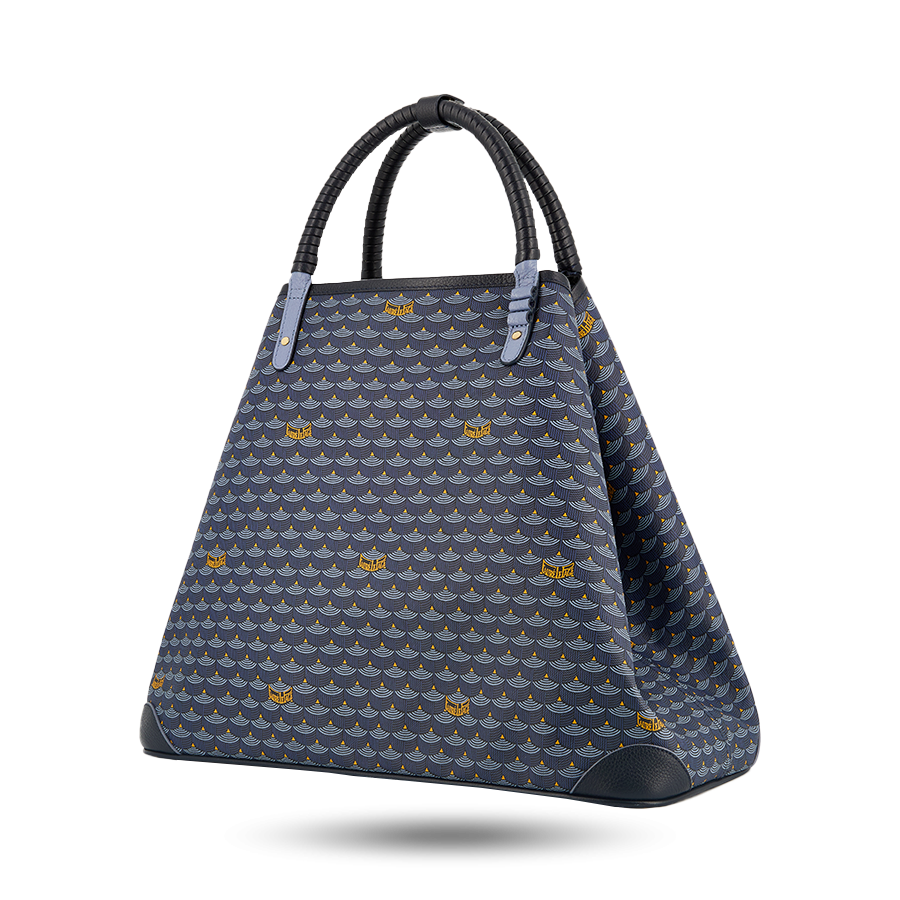 Double Battle 41 Tote - Paris Blue