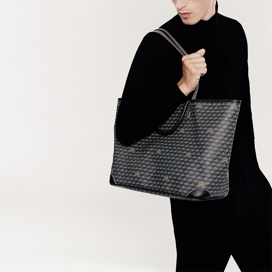 Double Battle 41 Tote - Powder Black