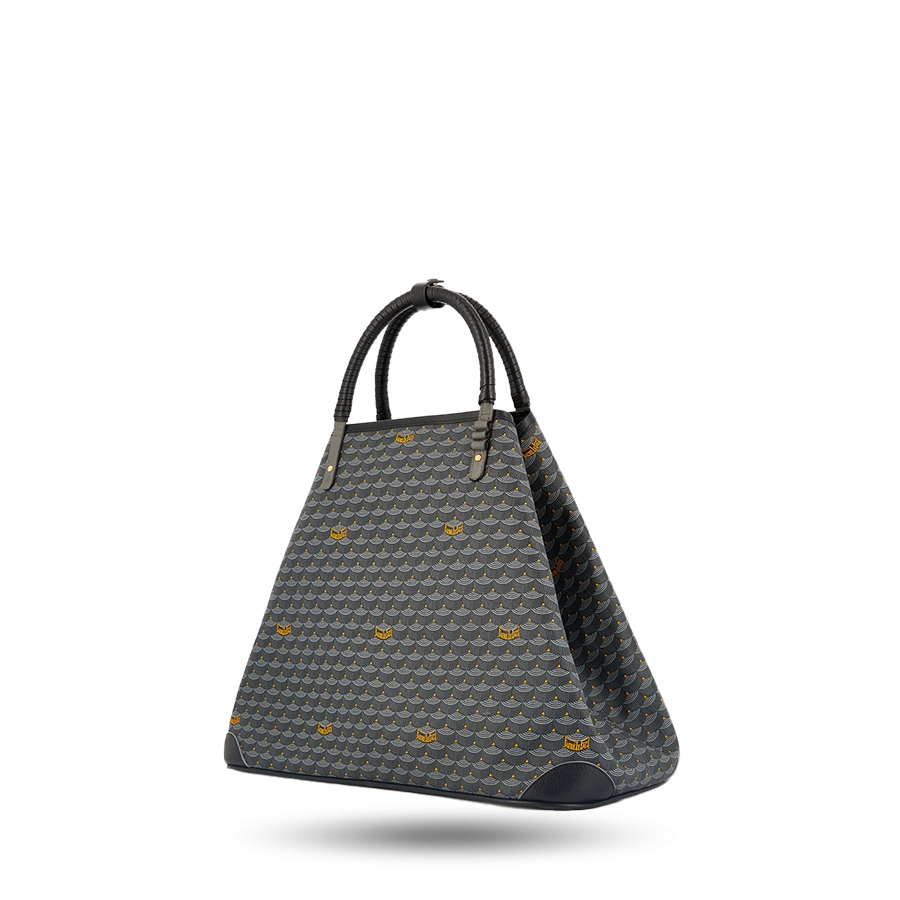 Double Battle 41 Tote - Powder Black