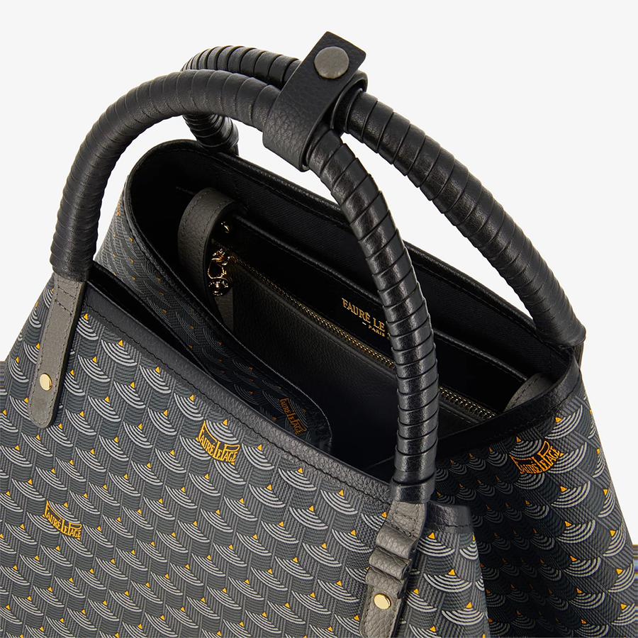 Double Battle 41 Tote - Powder Black