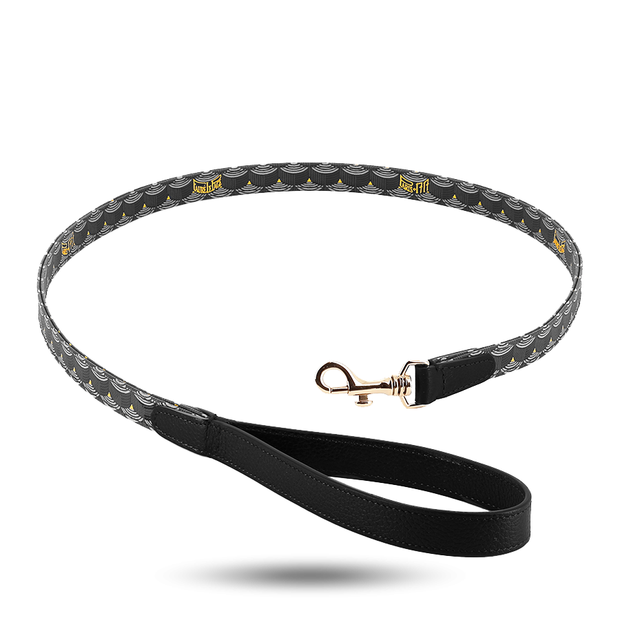 Dog Leash - Powder Black