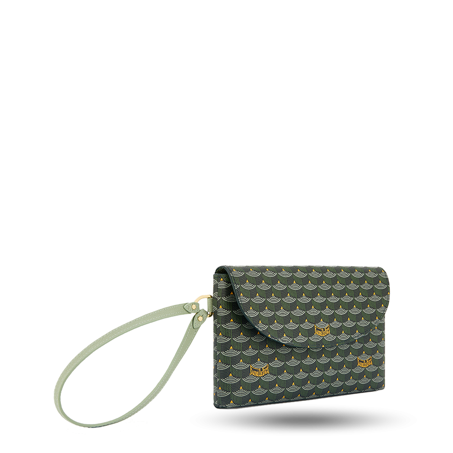 Faurever Envelope Pouch - Empire Green