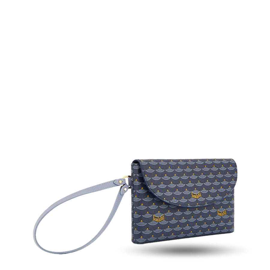 Faurever Envelope Pouch - Paris Blue
