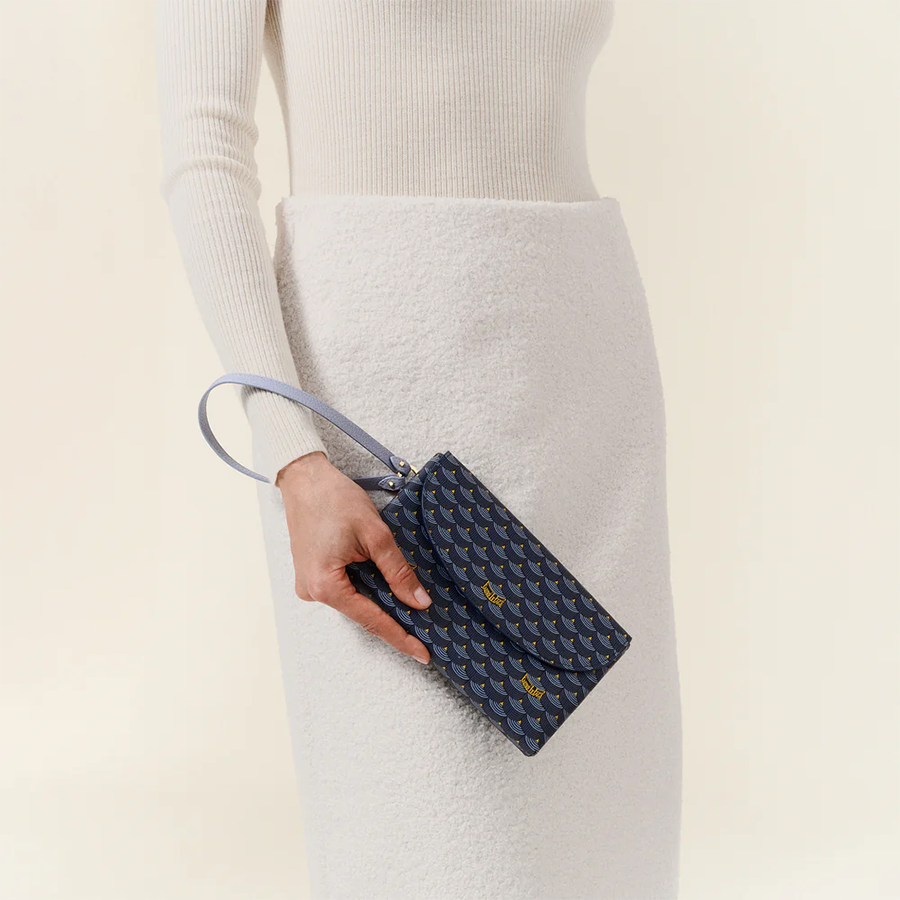Faurever Envelope Pouch - Paris Blue