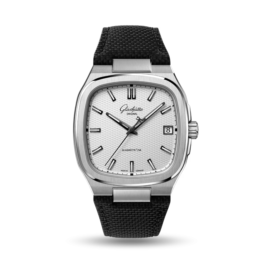 GLASHUTTE ORIGINAL 70s Automatic, "Stereo Panel"