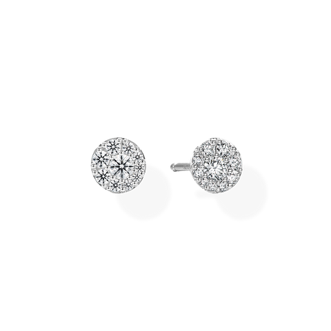 Tessa Diamond Circle Earrings 0.34 ct TDW