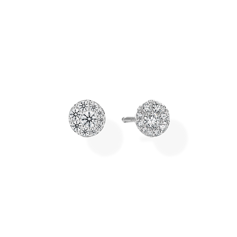 Tessa Diamond Circle Earrings 0.50 ct TDW