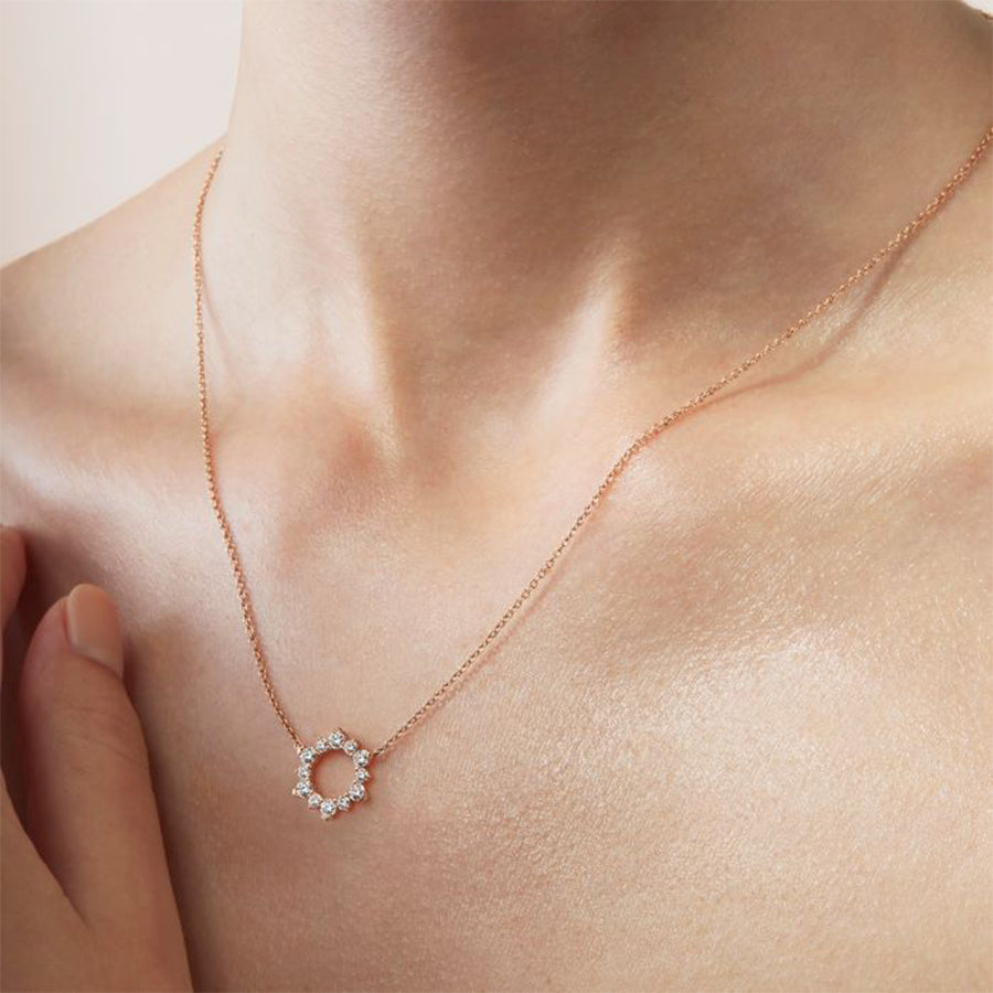 Aerial Eclipse Pendant 0.52 ct TDW