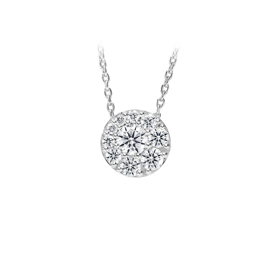 Tessa Diamond Circle Pendant 0.76 ct TDW