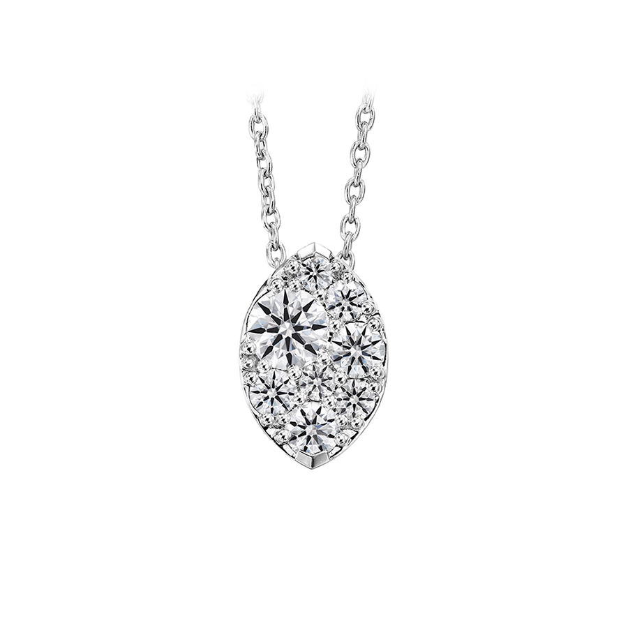 Tessa Navette Pendant 0.50 ct TDW