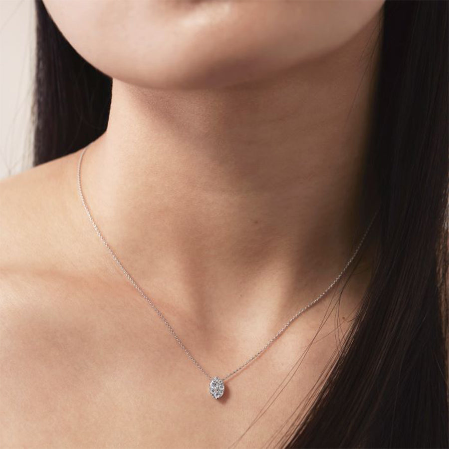 Tessa Navette Pendant 0.50 ct TDW