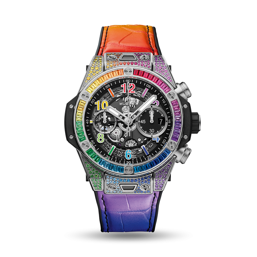 HUBLOT Big Bang Unico Titanium Rainbow
