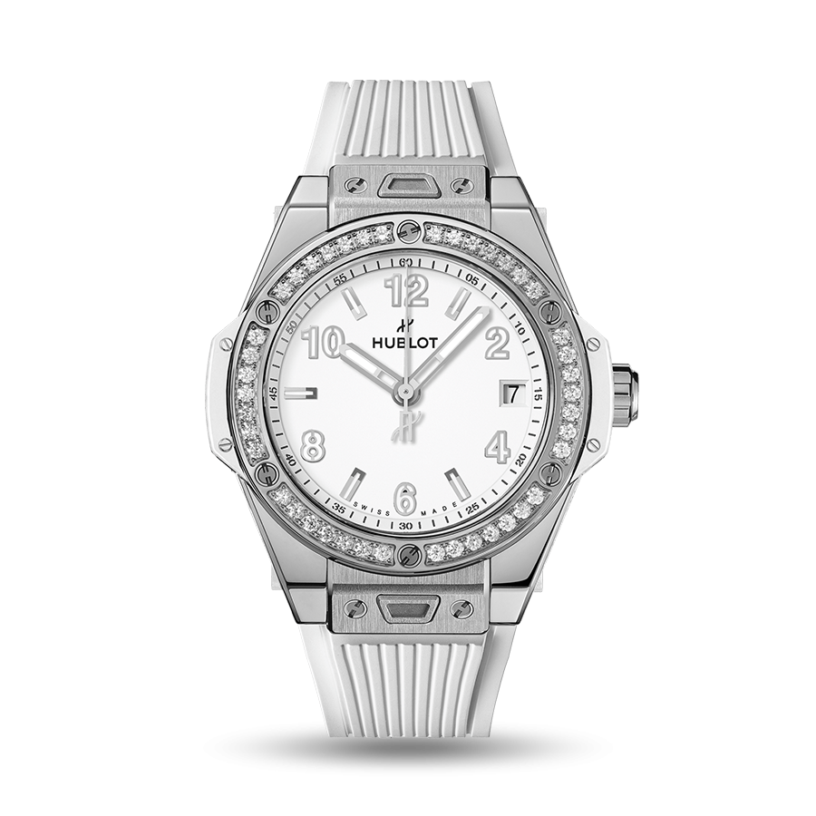 HUBLOT Big Bang One Click Steel White Diamonds