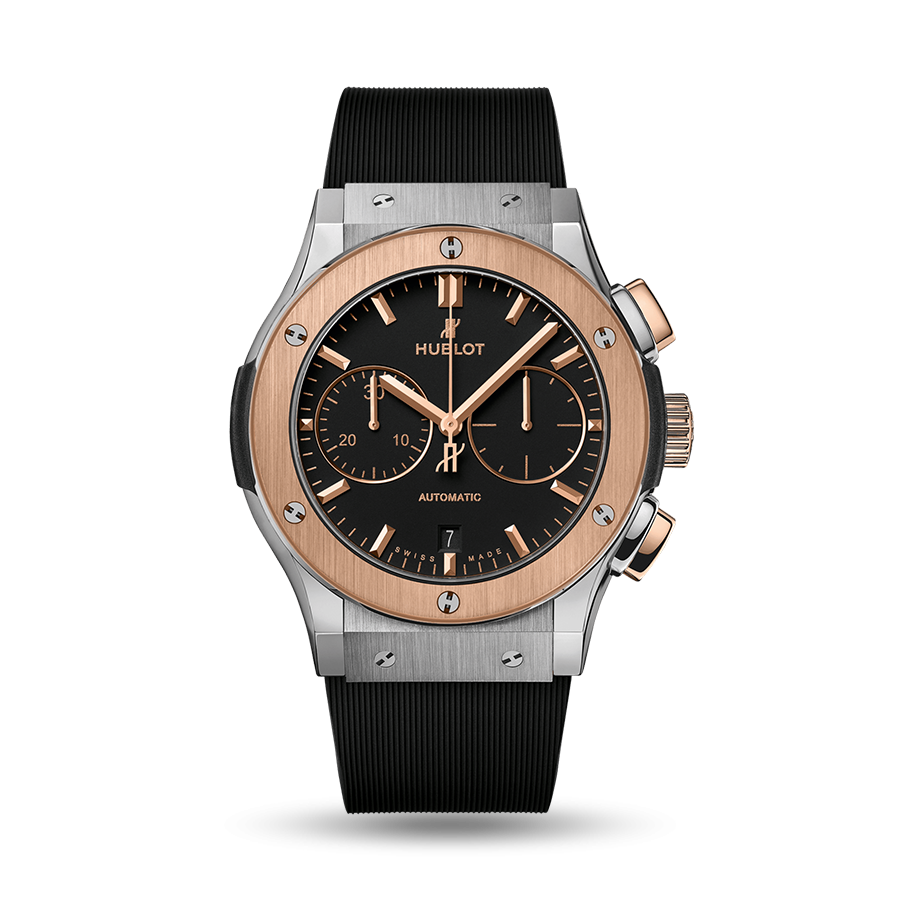 HUBLOT Classic Fusion Chronograph Titanium King Gold