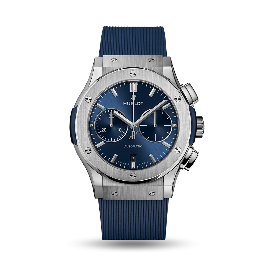 HUBLOT Chronograph Titanium Blue